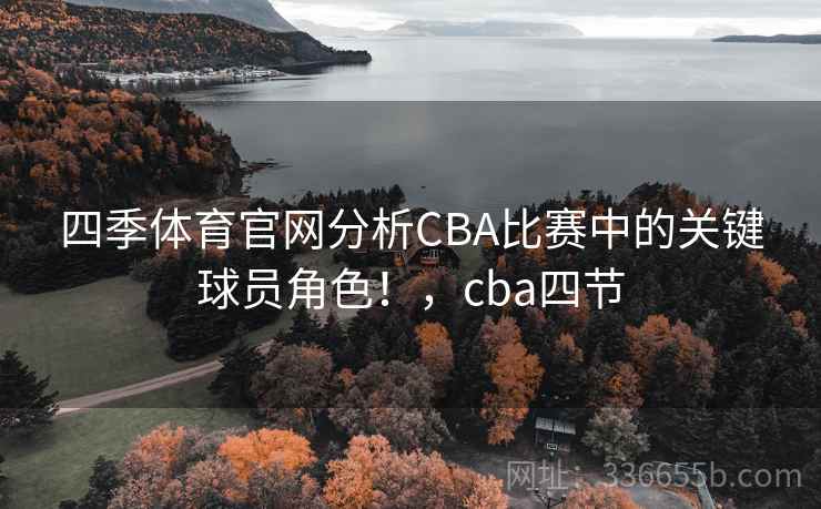 四季体育官网分析CBA比赛中的关键球员角色！，cba四节